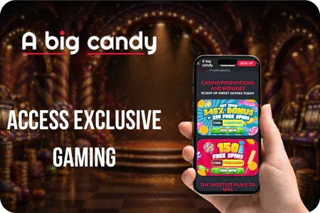 A Big Candy Casino Login Access exclusive gaming